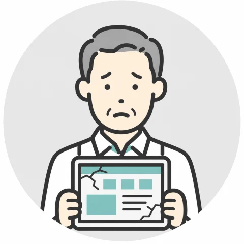 リニューアルのイラスト
