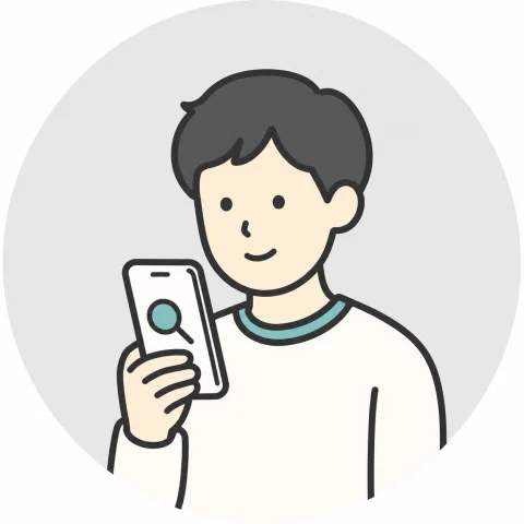 検索対策のイラスト